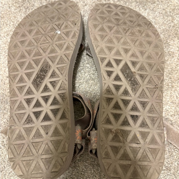 Teva Floral Sandals - Light Pink and Gray - Picture 7 of 9